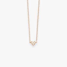 Collier Vanrycke Angie or rose & diamants
