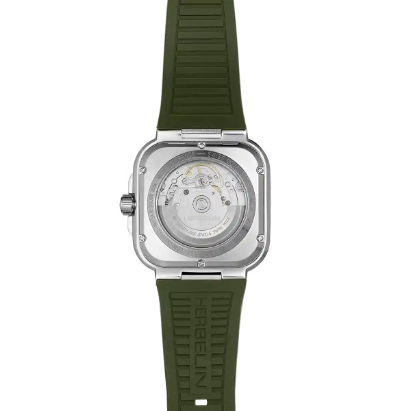 Montre Herbelin Cap Camarat Square 1646A116CK 39 mm Automatique Cadran Kaki
