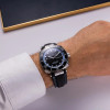 Montre Herbelin Newport Diver 1774AN154 42 mm Automatique Lunette Céramique Cadran Noir