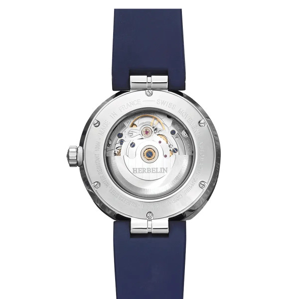 Montre Herbelin Newport 1768A15CB 42 mm Automatique Cadran Noir
