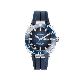 Montre Herbelin Newport Diver 1774BL15CB 42 mm Automatique Cadran Noir