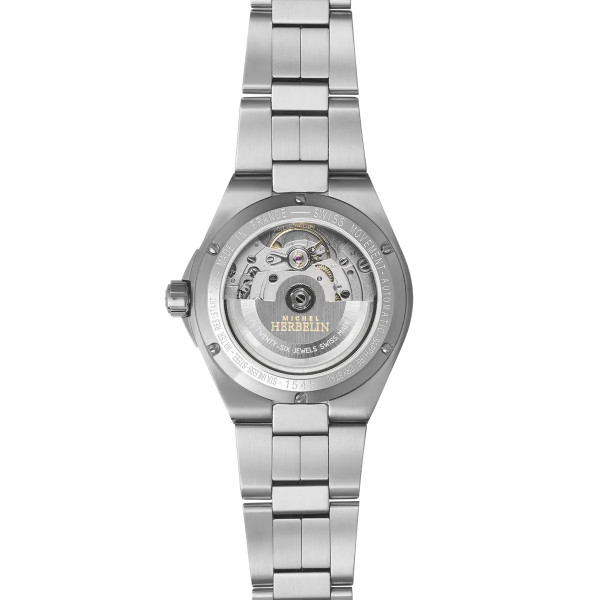 Montre Herbelin Cap Camarat 1545B19 37 mm Automatique Femme Cadran Blanc