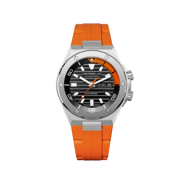 Montre Herbelin Cap Camarat Diver 1745A14CMD 42 mm Automatique Acier