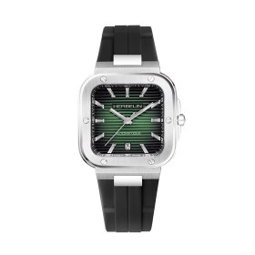 Montre Herbelin Cap Camarat Square 1646A16CA 39 mm Automatique Cadran Vert