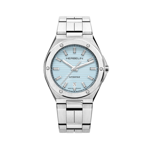 Montre Herbelin Cap Camarat 1645B25 40,5 mm Automatique Cadran Bleu Arctique