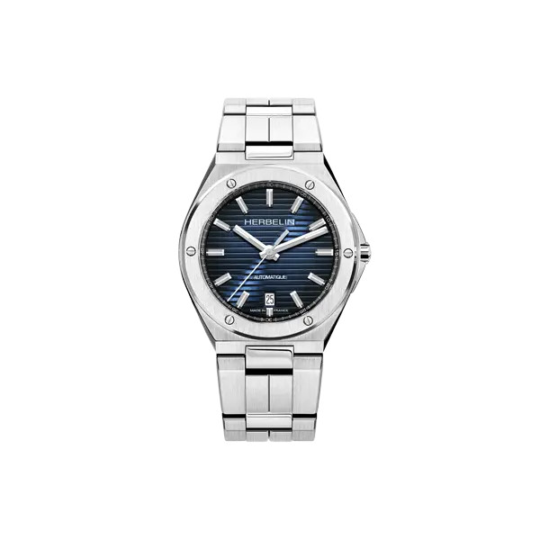 Montre Herbelin Cap Camarat 1645B15 40,5 mm Automatique Cadran Bleu