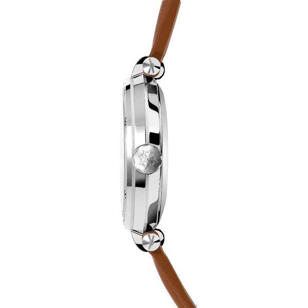 Montre Herbelin Newport 1658AP89GD 35 mm Automatique Femme Cadran Blanc