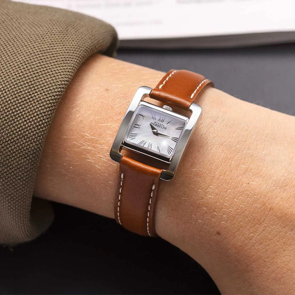 Montre Herbelin V Avenue Nacre Cuir 17 mm