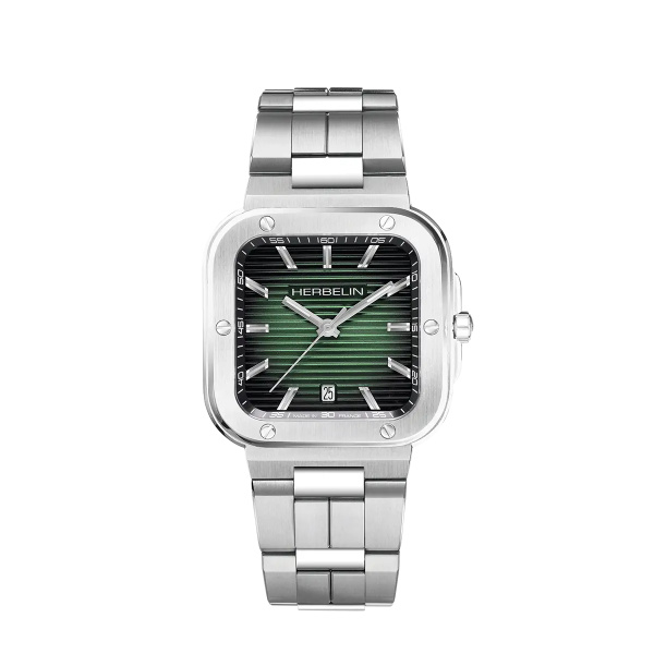 Montre Herbelin Cap Camarat 39 mm Cadran Vert