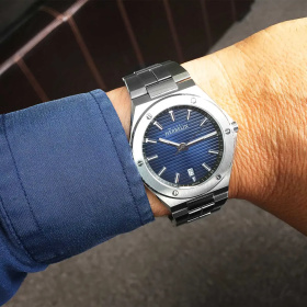 Montre Herbelin Cap Camarat 40 mm Cadran Bleu