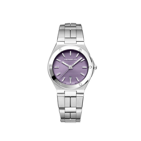 Montre Herbelin Cap Camarat 33 mm Cadran Parme