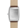 Montre Herbelin Art Déco Tonneau Acier Cuir Marron