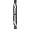 Montre Herbelin Art Déco Acier Cadran Argent Brossé