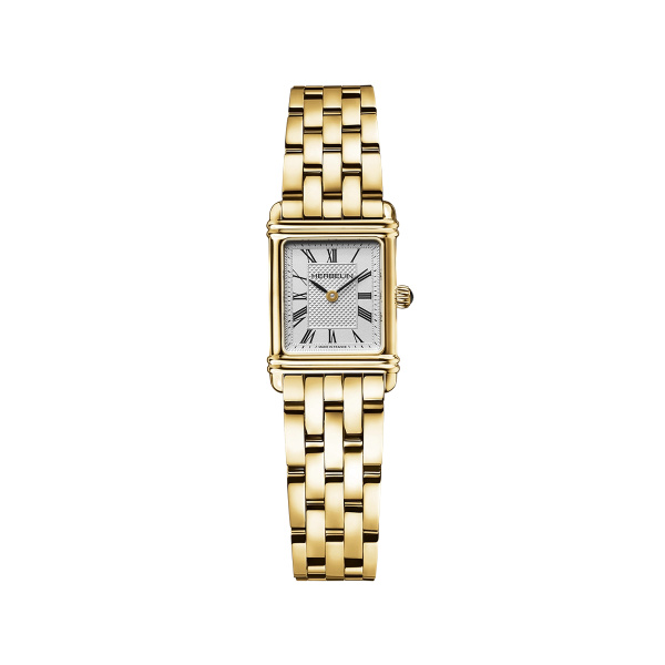 Montre Herbelin Art Déco Dorée Guilloché