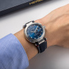 Montre Herbelin Newport Maréographe 43 mm Édition Spéciale Bleu