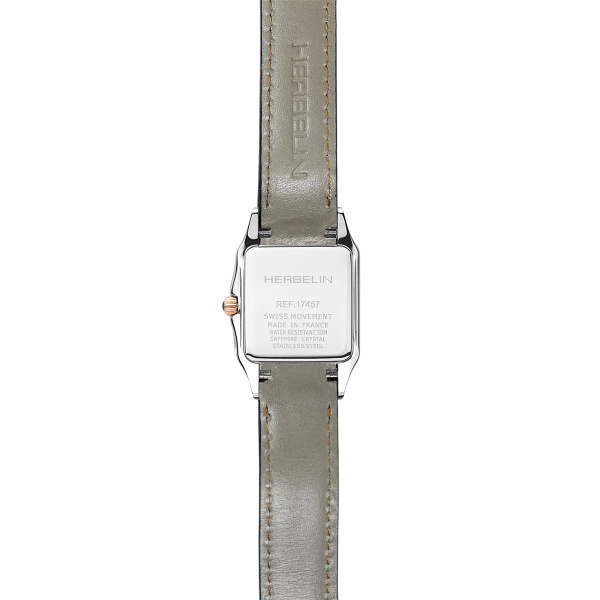 Montre Herbelin Luna 24 mm Or Rose Cuir