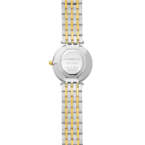 Montre Herbelin Epsilon 28 mm Bicolore Diamants