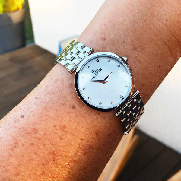 Montre Herbelin Epsilon 28 mm Nacre Acier