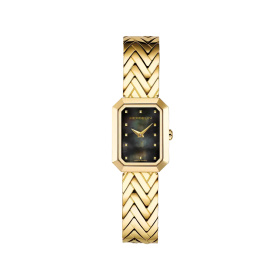 Montre Herbelin Octogone Rectangle Nacre Noire