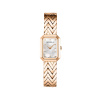 Montre Herbelin Octogone Rectangle Chevrons Or Rose