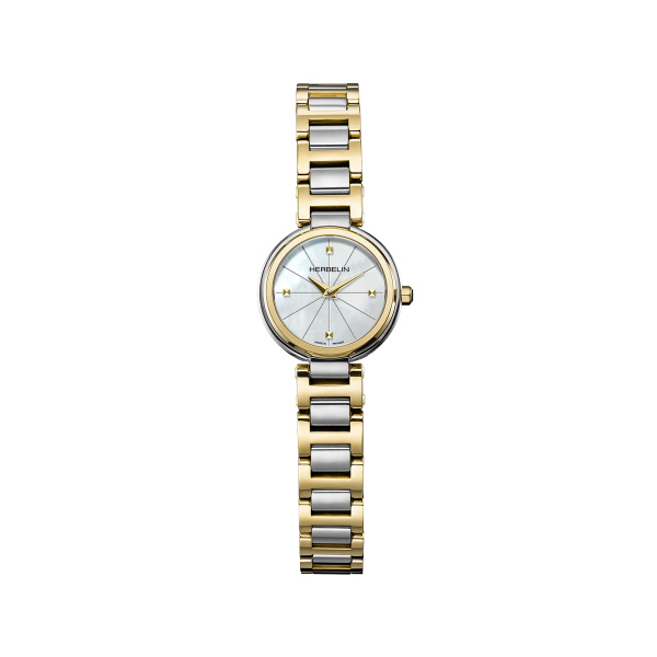 Montre Herbelin Lady H Nacre Bicolore 22 mm