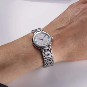 Montre Herbelin Galet Acier Guilloché 28 mm