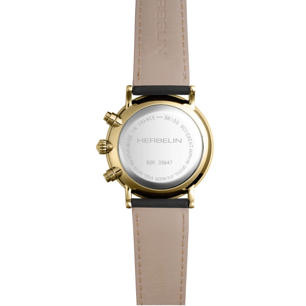 Montre Herbelin Inspiration Chrono 40 mm Ivoire