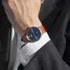 Montre Herbelin City 38 mm Bleu Cuir