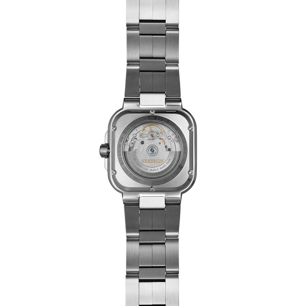 Montre Herbelin Cap Camarat Square 1646B15 39 mm Automatique Cadran Bleu