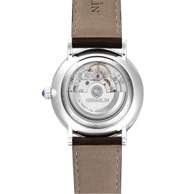 Montre Herbelin Inspiration 1647AP15BR 40 mm Automatique Cadran Bleu