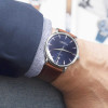 Montre Herbelin Inspiration 1647AP15BR 40 mm Automatique Cadran Bleu