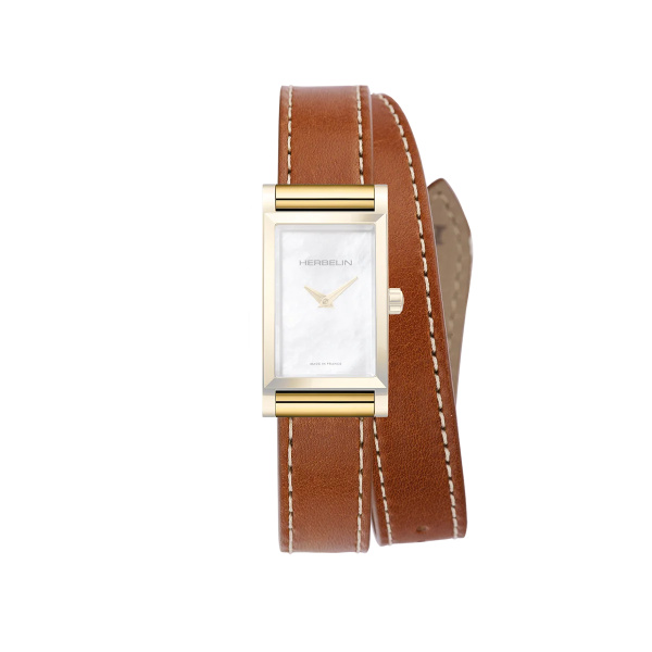 Bracelet Herbelin Antarès Harisson Gold Double Tour BRAC17048P82