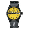 Montre Seiko 5 Sports Motocompo HDB010K1 36,4 mm Automatique Cadran Jaune Édition Limitée