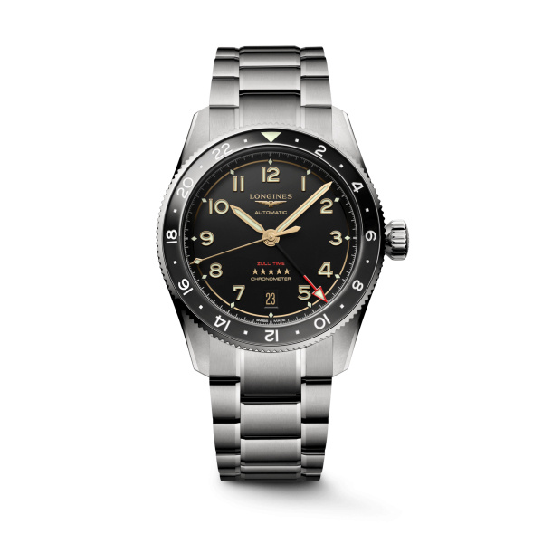 Montre Occasion Longines Spirit Zulu Time Titanium 39mm Cadran Anthracite