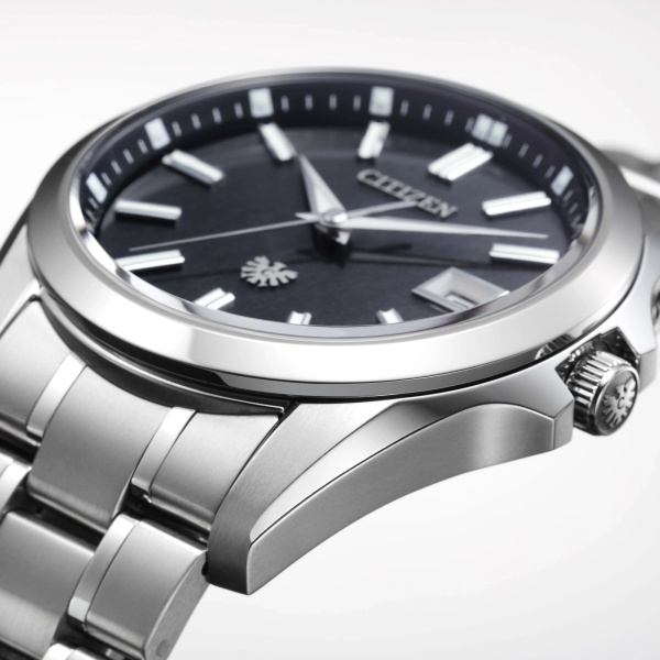 Montre Citizen Eco-Drive Super Titanium 40 mm Cadran Noir Papier Washi