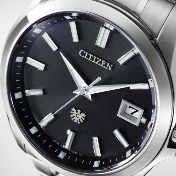 Montre Citizen Eco-Drive Super Titanium 40 mm Cadran Noir Papier Washi