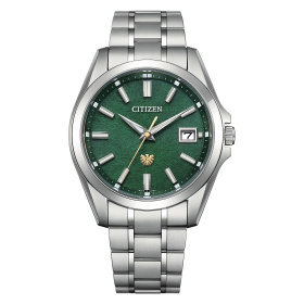 Montre Citizen Eco-Drive Super Titanium 40 mm Cadran Vert Édition Limitée 650 Exemplaires