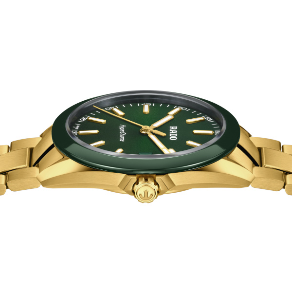 Montre Rado HyperChrome Quartz 41,5 mm Cadran Vert