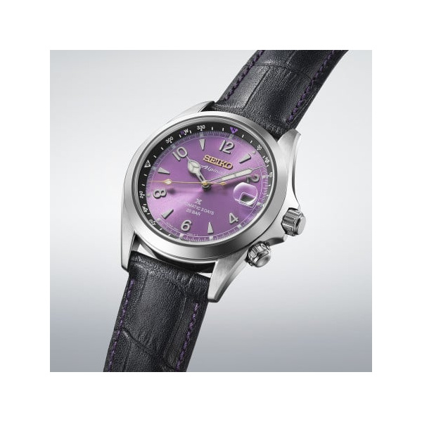 Montre Seiko Prospex Alpinist HBC006J1 39,45 mm Automatique Cadran Violet Édition Limitée