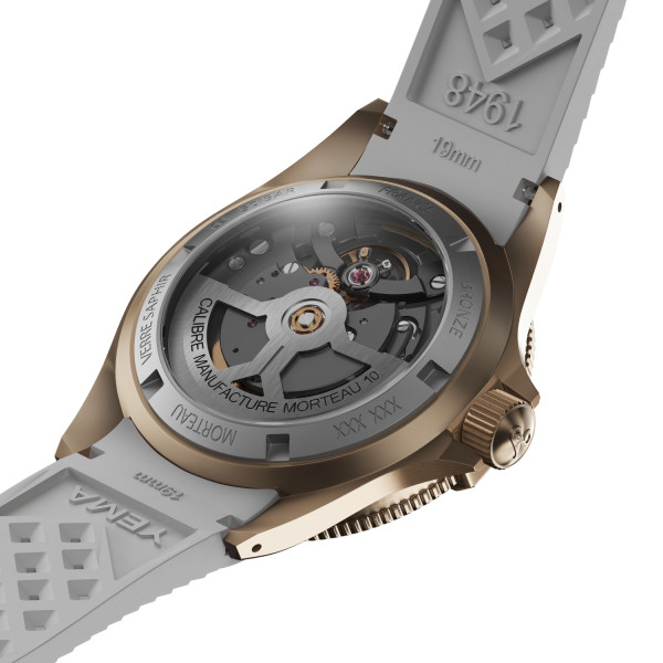 Montre Yema Superman Bronze CMM.10 39 mm Automatique Cadran Blanc