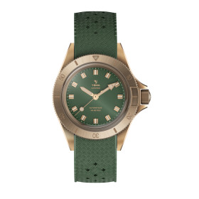 Montre Yema Superman Bronze CMM.10 39 mm Automatique Cadran Vert