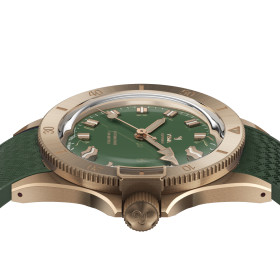 Montre Yema Superman Bronze CMM.10 39 mm Automatique Cadran Vert