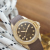 Montre Yema Superman Bronze CMM.10 39 mm Automatique Cadran Marron