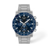 Montre Tissot Supersport Chrono 42 mm Cadran Bleu Bracelet Acier