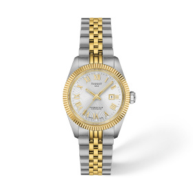 Montre Tissot Ballade 30 mm COSC Acier et PVD Or Cadran Argent