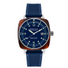 Montre Briston Clubmaster Legend Diver 40 mm Acétate Cadran Bleu Marine