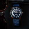 Montre Briston Clubmaster Legend Diver 40 mm Acétate Cadran Bleu Marine