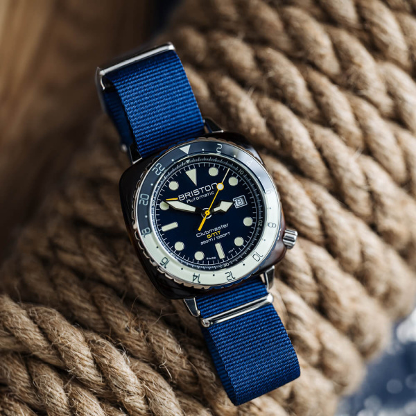 Montre Briston Clubmaster Diver Pro GMT 44 mm Acétate Édition Limitée 100 Exemplaires