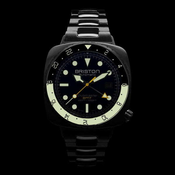 Montre Briston Clubmaster Diver Pro GMT 44 mm Acier Édition Limitée 100 Exemplaires