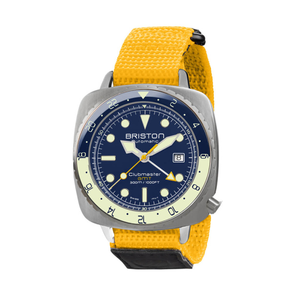 Montre Briston Clubmaster Diver Pro GMT 44 mm Acier Édition Limitée 100 Exemplaires
